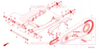 BRAS OSCILLANT pour Honda REBEL 1100 2024