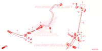 PEDALE pour Honda REBEL 1100 2024