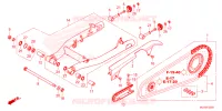 BRAS OSCILLANT pour Honda REBEL 1100 2024
