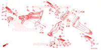 REPOSE PIED pour Honda REBEL 1100 2024
