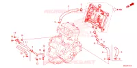 FLEXIBLE DE RADIATEUR/TUYAU D'EAU pour Honda REBEL 1100 DCT 2024