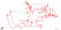 LEVIER DE GUIDON   CABLE   COMMODO pour Honda NX 400 2024