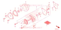 POMPE A HUILE pour Honda CRF 125 F 2023