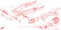 BRAS OSCILLANT pour Honda NX 500 2024