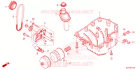 CARTER   POMPE   FILTRE A HUILE pour Honda NX 500 2024