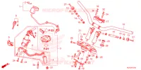 GUIDON   TE DE FOURCHE pour Honda NX 500 2024