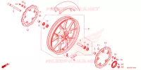 ROUE AVANT pour Honda NX 500 2024