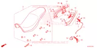 SELLE pour Honda NX 500 2024
