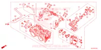 CORPS DE PAPILLON pour Honda NX 500 2024