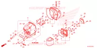 FILTRE A AIR pour Honda NX 500 2024