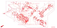 CORPS DE PAPILLON pour Honda NX 500 2024