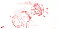 PHARE pour Honda CT 125 TRAIL 2024