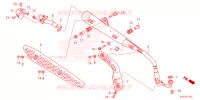 SILENCIEUX D'ECHAPPEMENT pour Honda CT 125 TRAIL 2024