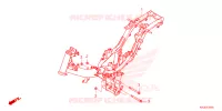 CADRE pour Honda C 125 2023