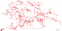 GUIDON   CARENAGE pour Honda C 125 2023
