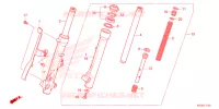 FOURCHE pour Honda C 125 2023