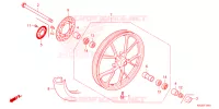 ROUE AVANT pour Honda C 125 2023