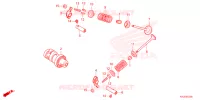 ARBRE A CAMES   SOUPAPE pour Honda C 125 ABS 2024