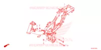 CADRE pour Honda C 125 ABS 2024