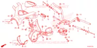 GUIDON   CARENAGE pour Honda C 125 ABS 2024