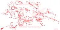 GUIDON   CARENAGE pour Honda C 125 ABS 2024