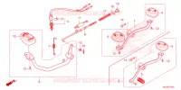 PEDALE pour Honda C 125 ABS 2024