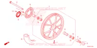 ROUE AVANT pour Honda C 125 ABS 2024