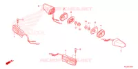 CLIGNOTANT pour Honda SUPER CUB 125 ABS 2024