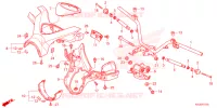 GUIDON   CARENAGE pour Honda SUPER CUB 125 ABS 2024