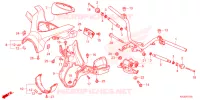 GUIDON   CARENAGE pour Honda SUPER CUB 125 ABS 2024