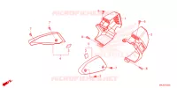 COUVERCLE LATERAL pour Honda CB 1000 R 2024
