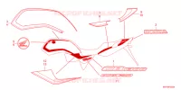 AUTOCOLLANTS pour Honda CB 1300 SUPER FOUR SP 2021