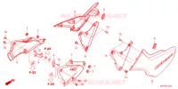 COUVERCLES LATERAUX pour Honda CB 1300 SUPER FOUR SP 2021