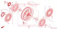 ROUE AVANT pour Honda CB 1300 SUPER FOUR SP 2021