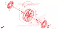ROUE AVANT pour Honda CB 650 R 2024