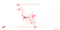 BEQUILLE LATERALE pour Honda CB 650 R 2024