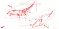 COUVERCLES LATERAUX pour Honda CB 650 R 2024