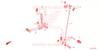PEDALE pour Honda CB 650 R 2024