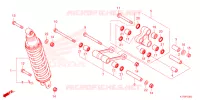 AMORTISSEUR ARRIERE pour Honda CRF 300 L 2024