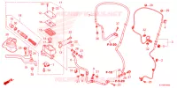 MAITRE CYLINDRE DE FREIN AVANT pour Honda CRF 300 L 2024