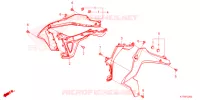 OUIES DE RADIATEUR pour Honda CRF 300 L 2024