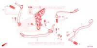 PEDALE   KICK pour Honda CT 125 TRAIL 2024
