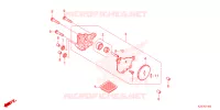 POMPE A HUILE pour Honda CT 125 TRAIL 2024