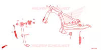 BEQUILLE pour Honda FORZA 350 2023