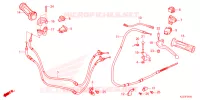 LEVIER DE GUIDON   CABLE   COMMODO pour Honda AIRBLADE 160 2024