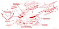 AUTOCOLLANTS pour Honda VARIO 160 ABS REPSOL 2023