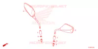 RETROVISEUR pour Honda VARIO 160 ABS REPSOL 2023