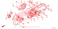 COUVERCLE GAUCHE pour Honda GENIO 110 2020