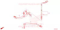 PEDALE pour Honda CB 150 X 2021