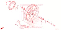 ROUE AVANT pour Honda CB 150 X 2021